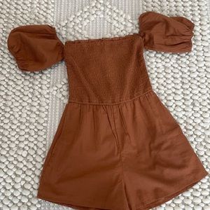 Abercrombie Smocked Romper XS